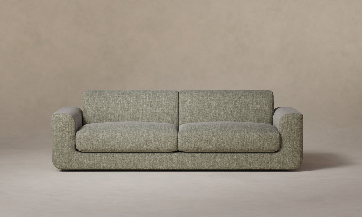 The Marcello Sofa - Heritage Belgian Linen Thyme