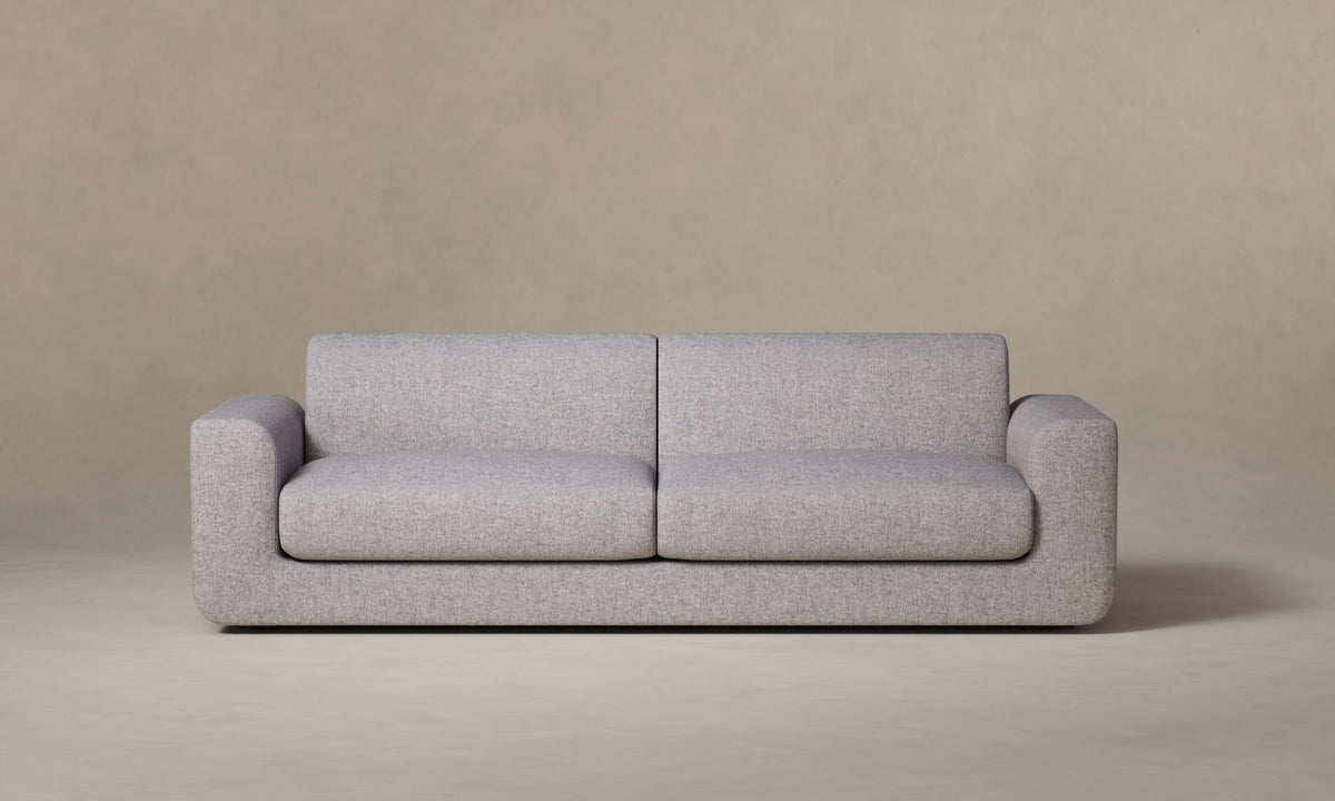 The Marcello Sofa - Italian Brushed Wool Moon