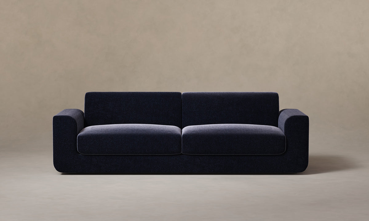 The Marcello Sofa - Mohair Admiral