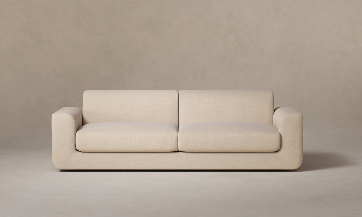 The Marcello Sofa - Performance Textural Weave Savanna