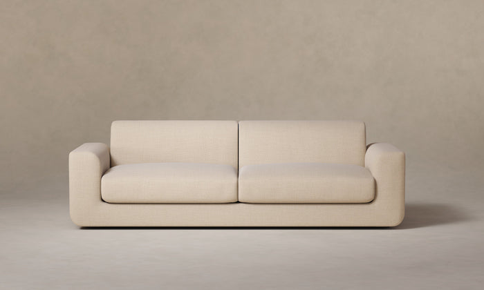 The Marcello Sofa - Performance Textural Weave Savanna