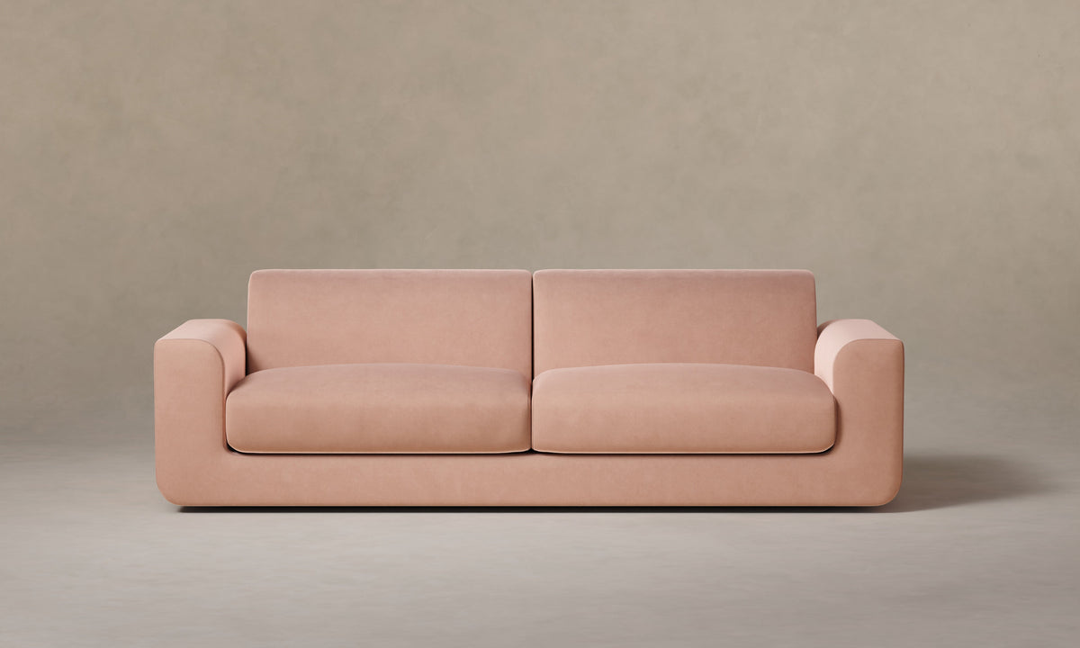 The Marcello Sofa - Performance Velvet Blossom