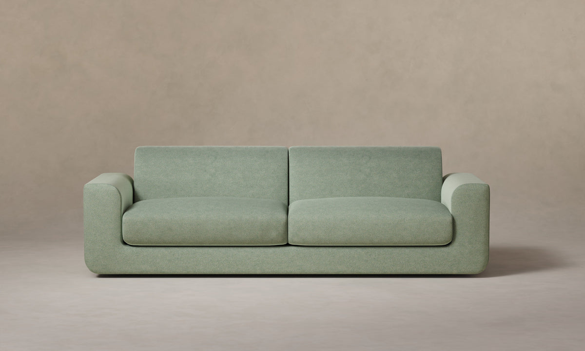 The Marcello Sofa - Performance Velvet Seafoam