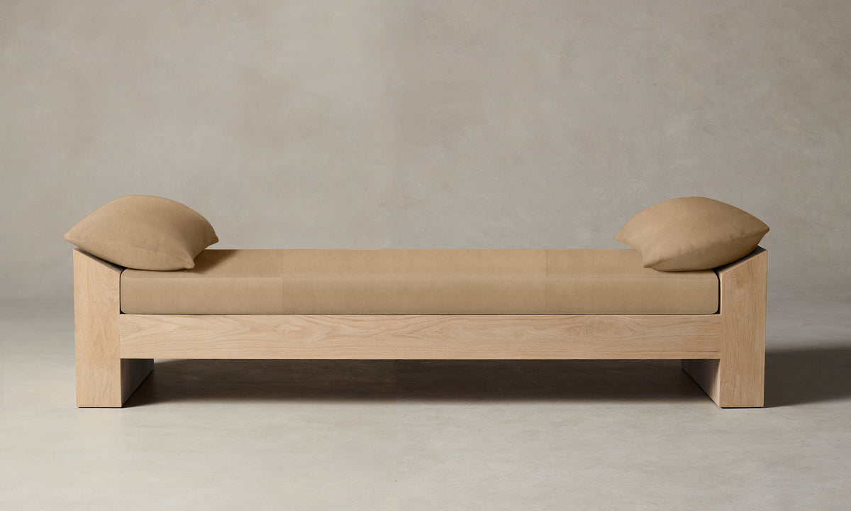 The Montauk Daybed - Costa Leather Ridge
