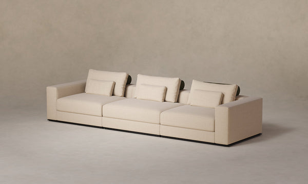 The Nicola Modular Sofa - Mixed Materials Performance Textural