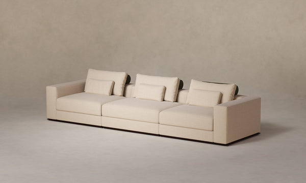 The Nicola Modular Sofa - Mixed Materials Performance Textural