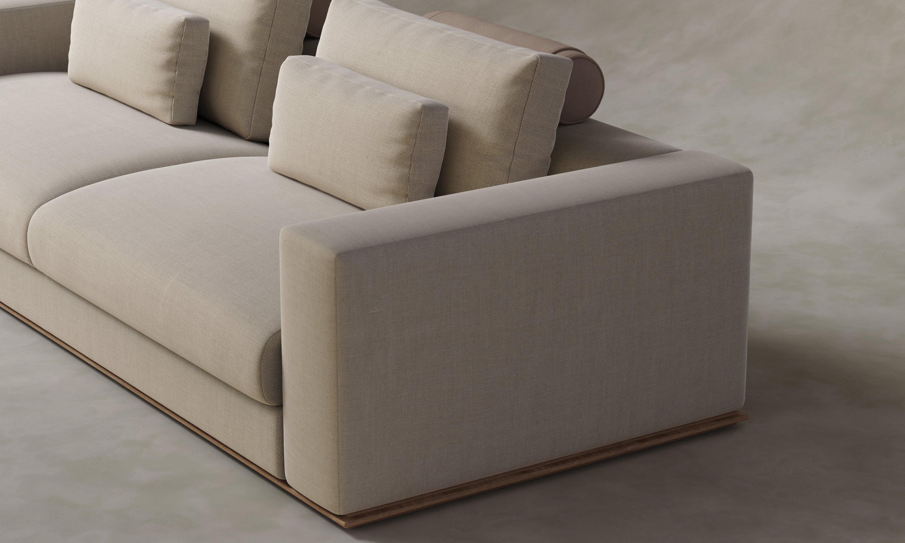 Stationary Indira Franklin 美品★ sofa Fabric 8337-15 848-40 Sofa Look Leather and コーナーソファ
