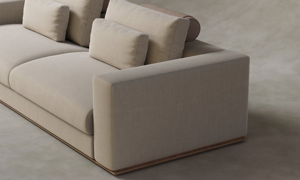 NOCHINO-N10 ”SAN SUI”CLUB HAUS EDITION Nicola-Sofa_Belgian-Linen-husk