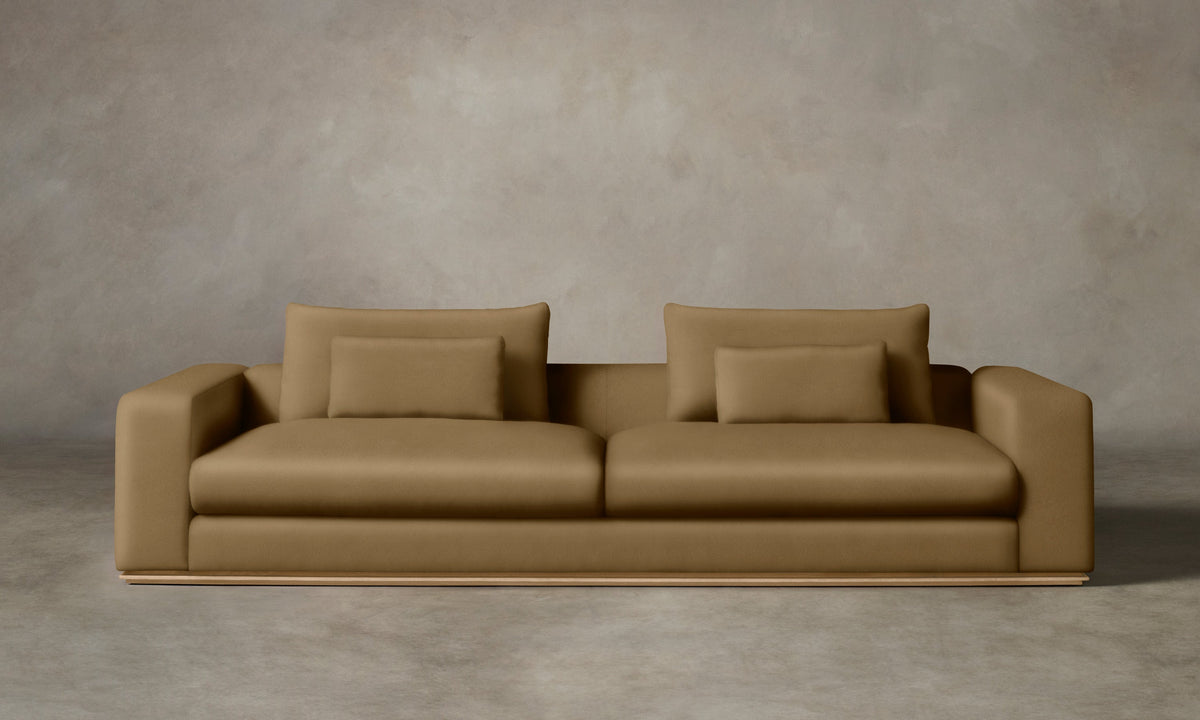 The Nicola Sofa - Costa Leather Portobello