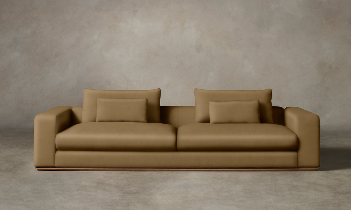 The Nicola Sofa - Costa Leather Portobello