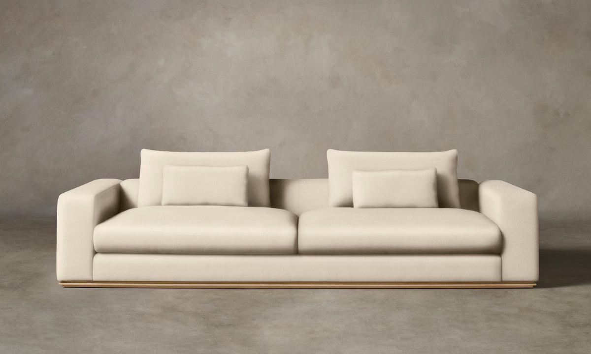 The Nicola Sofa - Costa Leather Sesame
