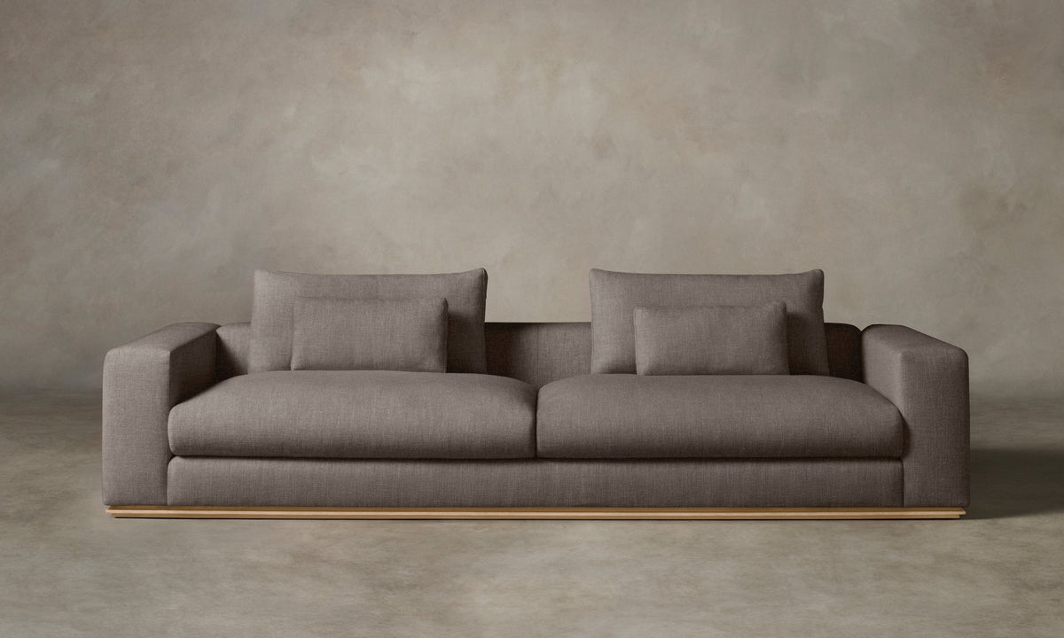 The Nicola Sofa - Heritage Belgian Linen Carob