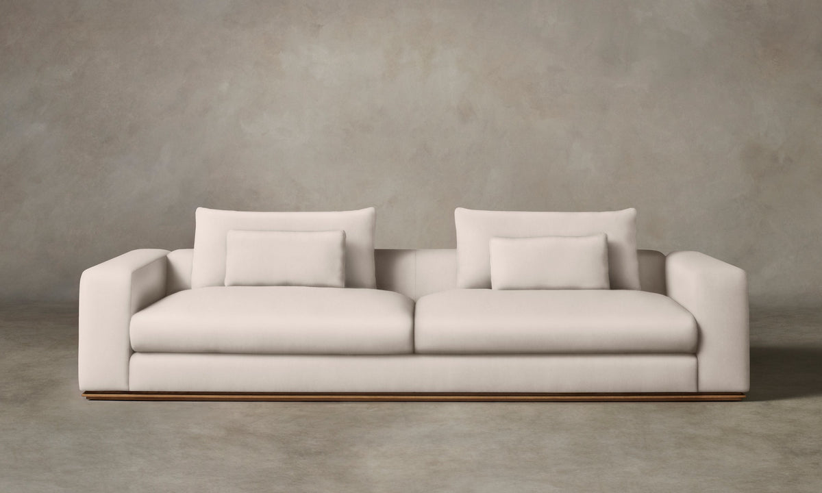 The Nicola Sofa - Nubuck Leather Sail