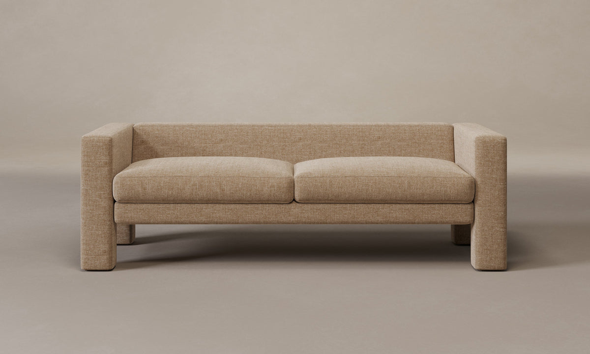 The Otto Sofa - Heritage Belgian Linen Chai