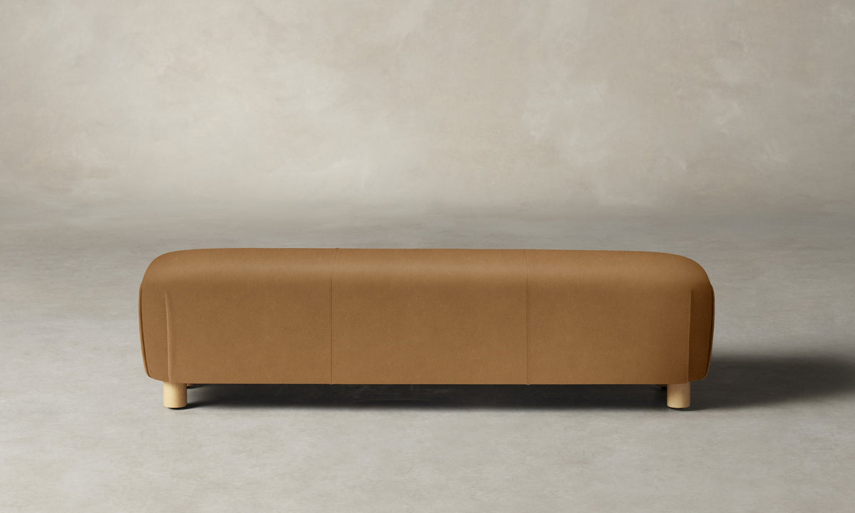 The Perry Bench - Costa Leather Nutmeg