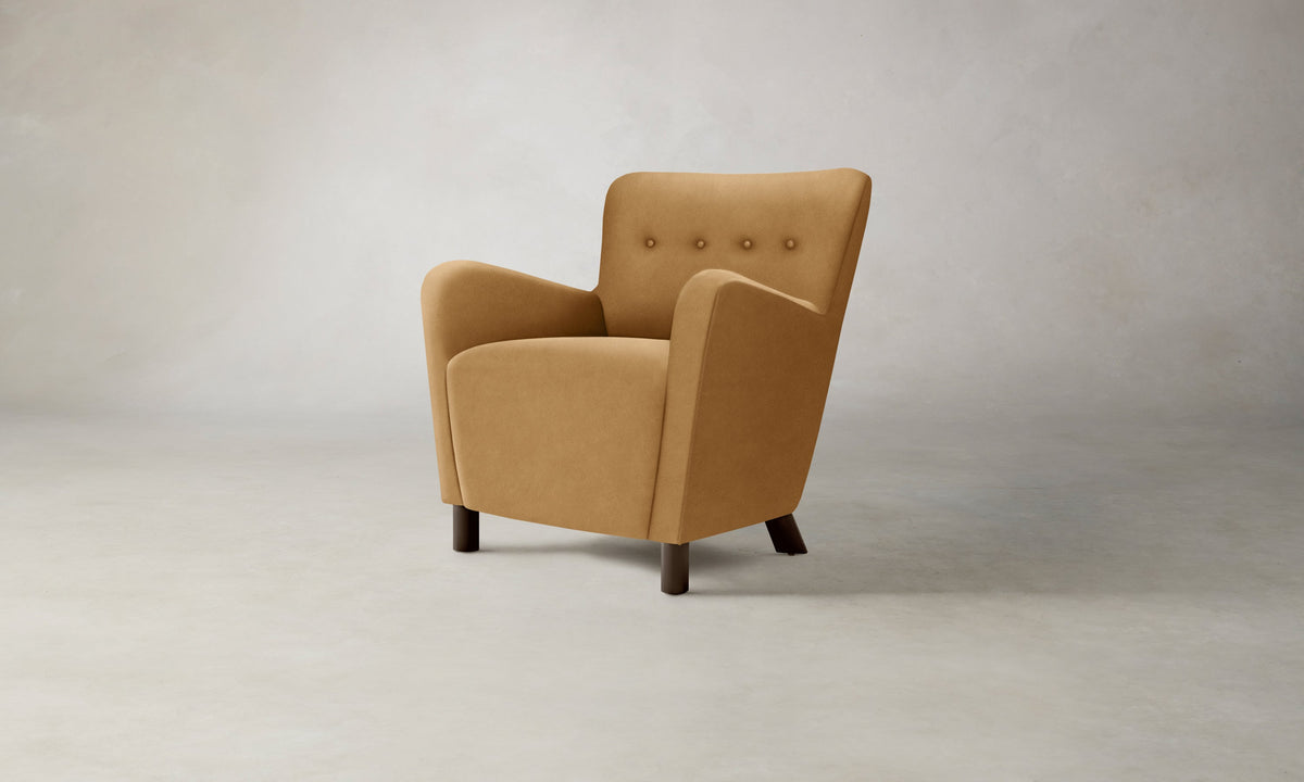 The Perry Chair - Costa Leather Nutmeg
