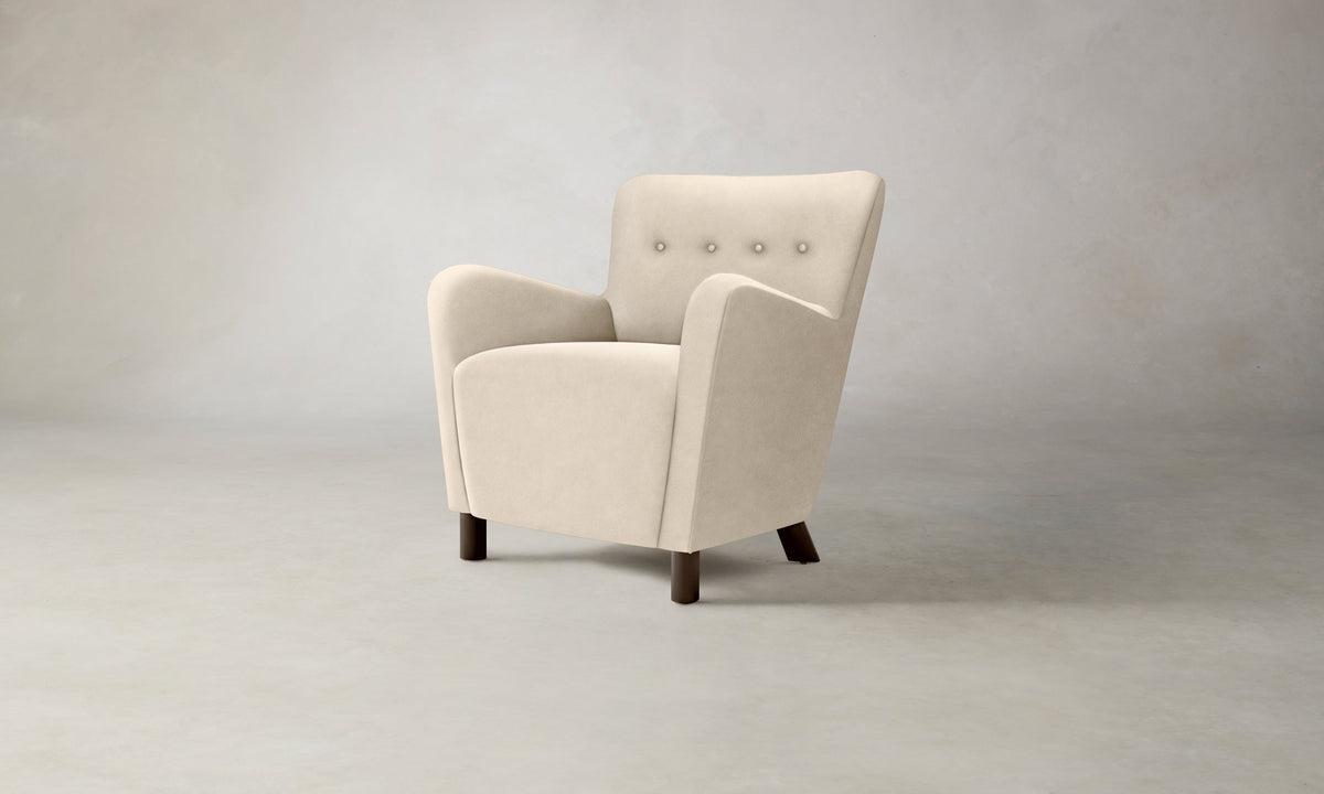 The Perry Chair - Costa Leather Sesame
