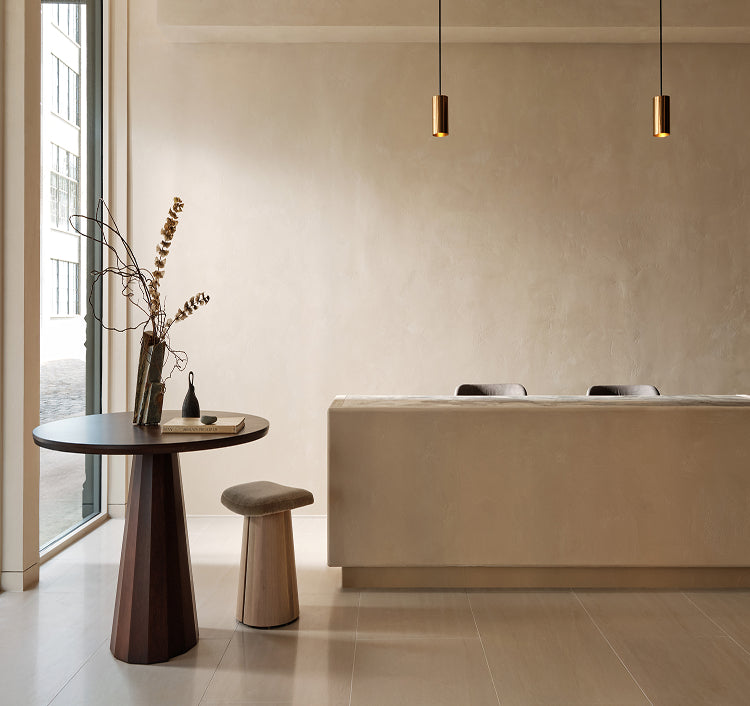 Fragment Collection Cement Tables | Maiden Home