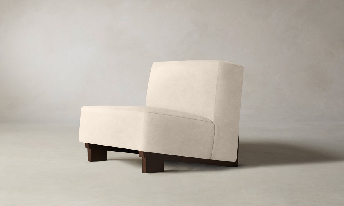The Remsen Chair - Costa Leather Sesame