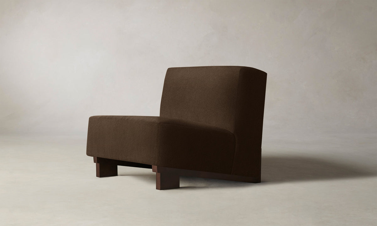 The Remsen Chair - Performance Velvet Bark