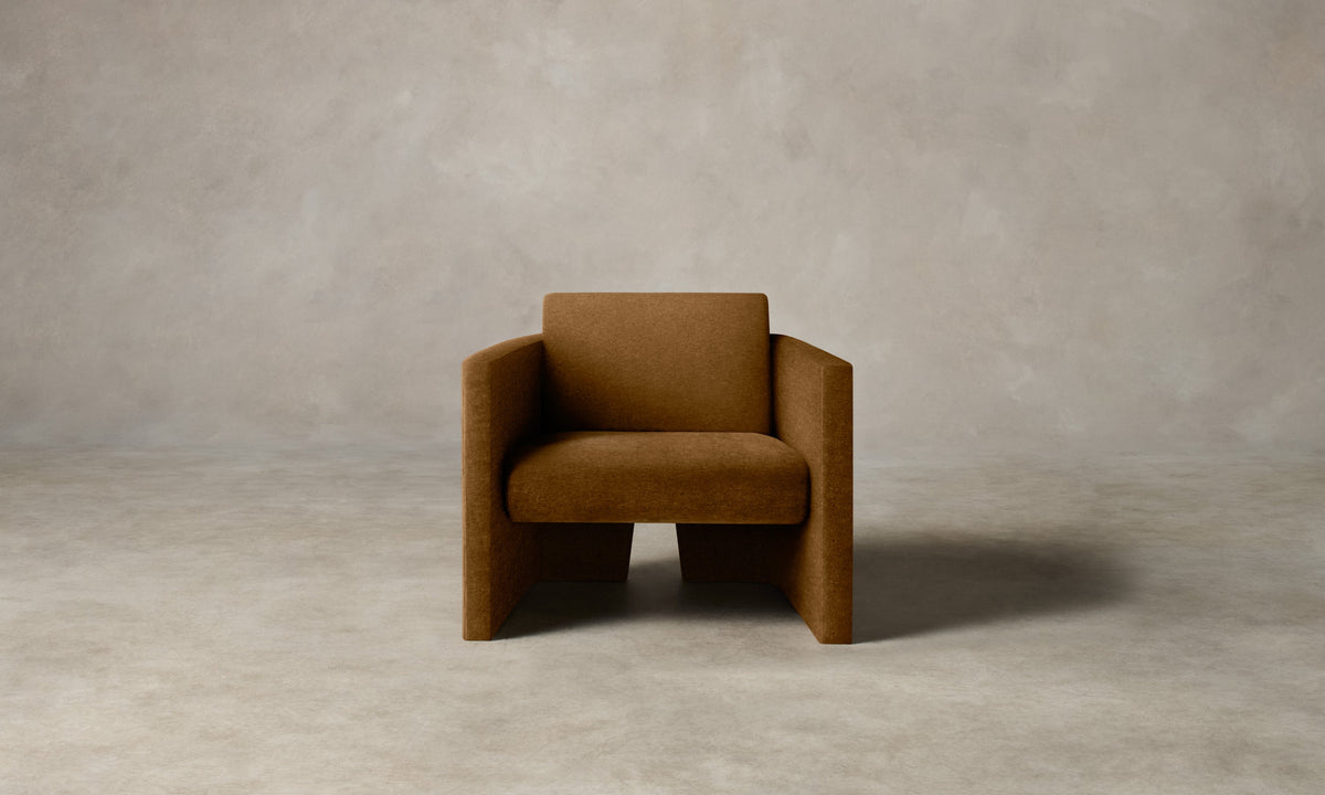 The Separa Chair - Mohair Brown Sugar