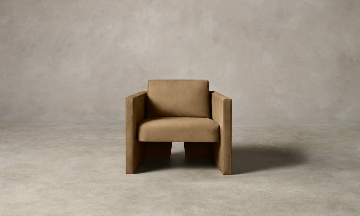 The Separa Chair - Nubuck Leather Rye