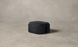 The Separa Ottoman - Performance Textural Weave Marina