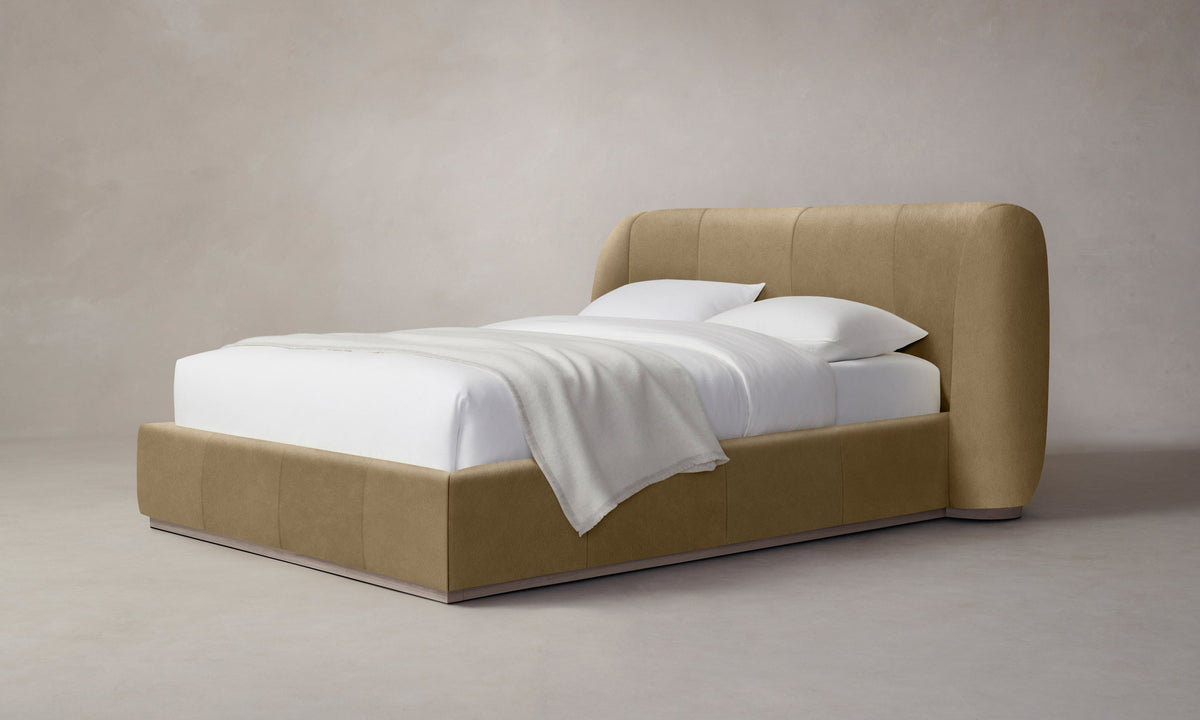 The Smith Bed - Costa Leather Portobello