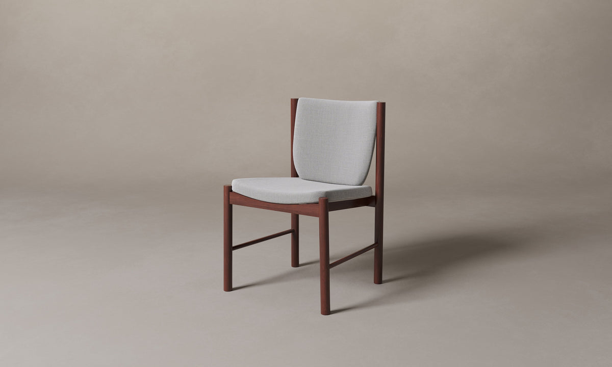 The Sol Dining Chair - Performance Linen Weave Cloud