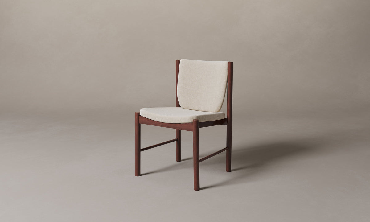 The Sol Dining Chair - Performance Linen Weave Prairie