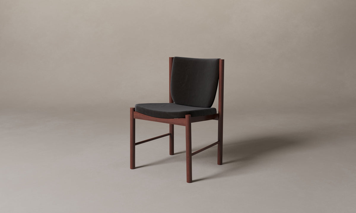 The Sol Dining Chair - Tuscan Leather Seal
