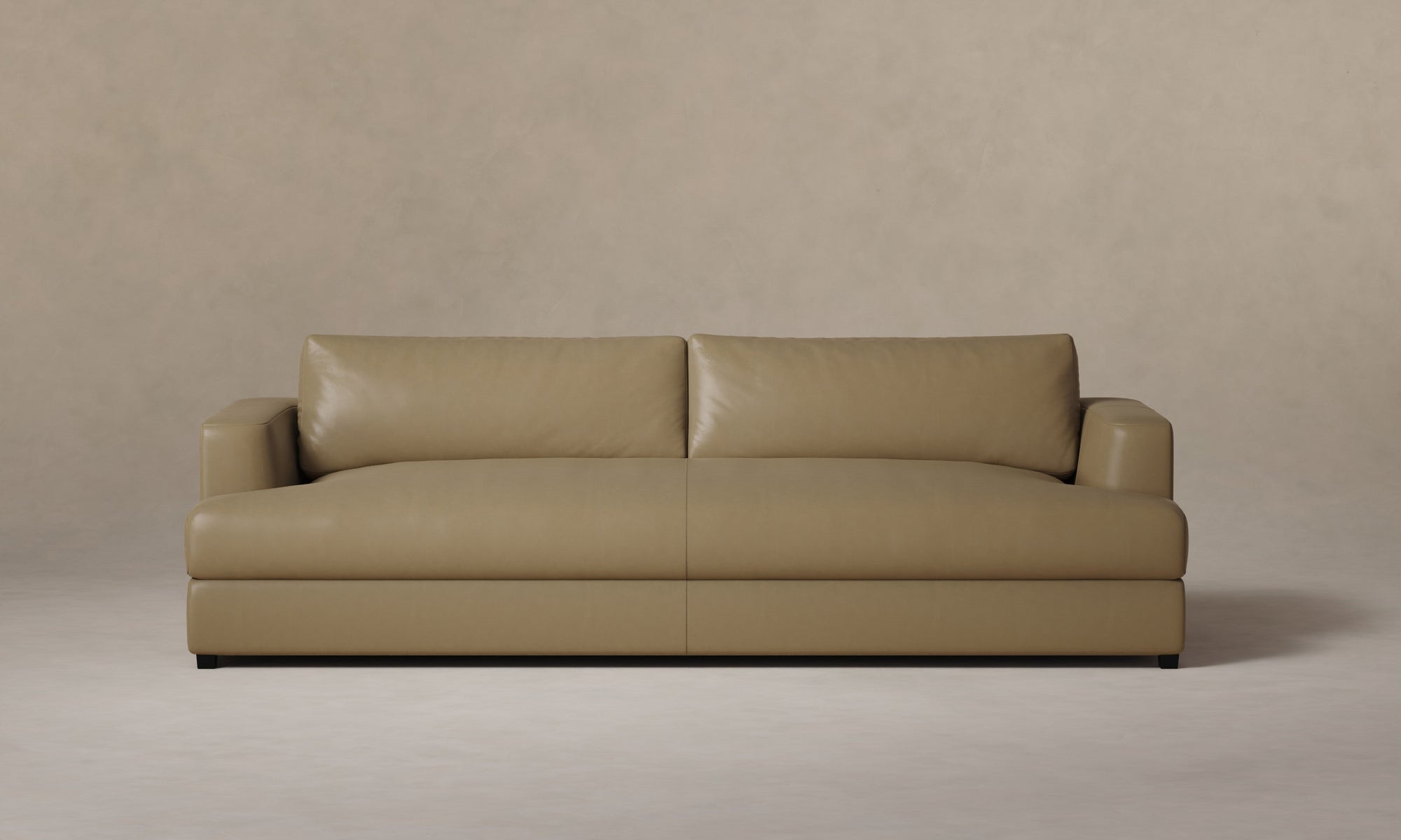 The Varick Sofa - Costa Leather Portobello