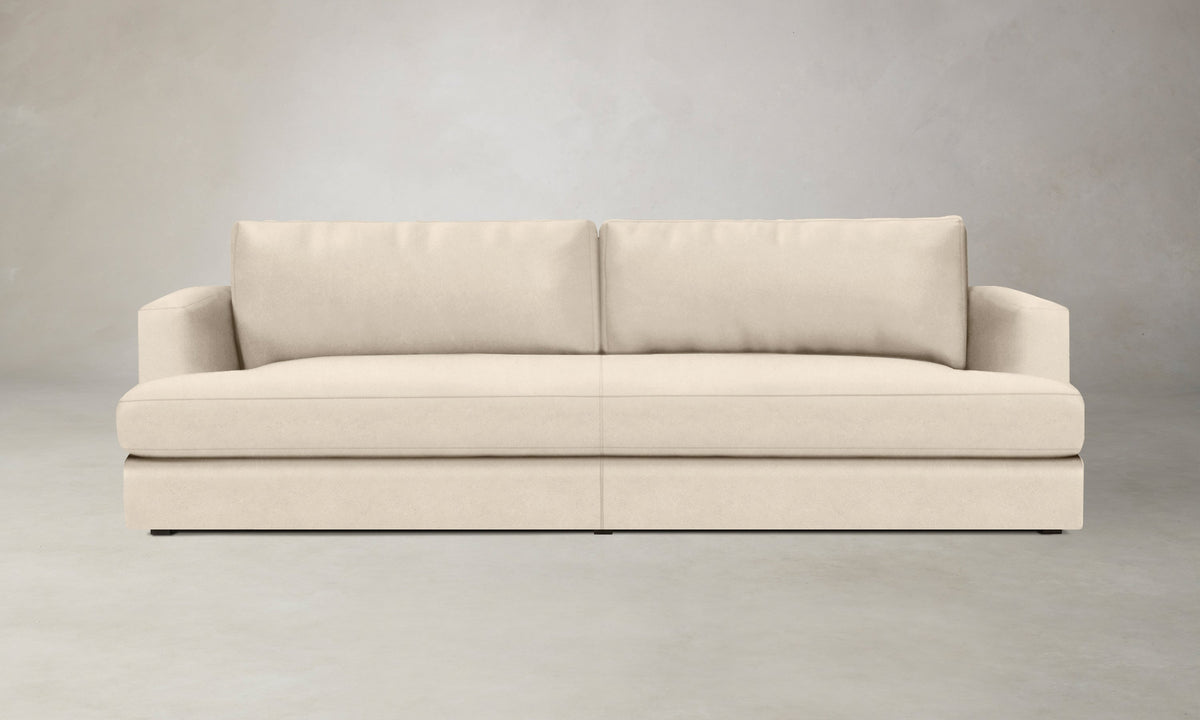 The Varick Sofa - Costa Leather Sesame