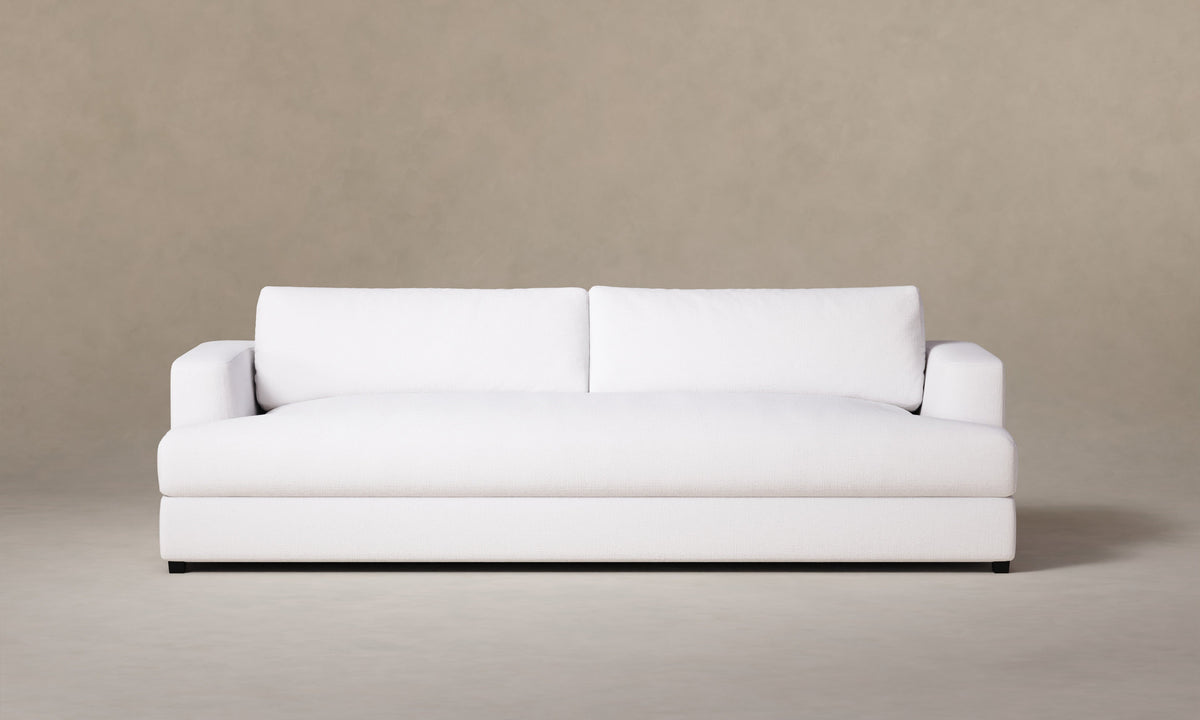 The Varick Sofa - Heritage Belgian Linen Egret
