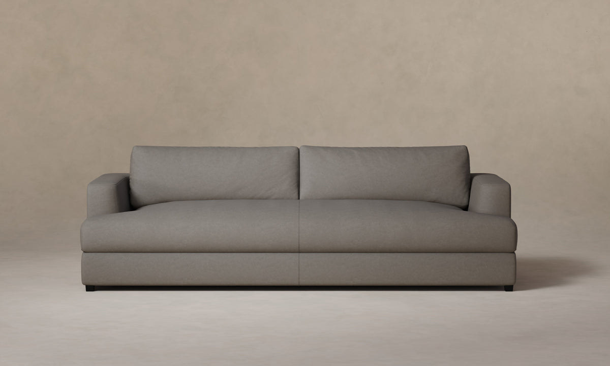 The Varick Sofa - Nubuck Leather Asphalt