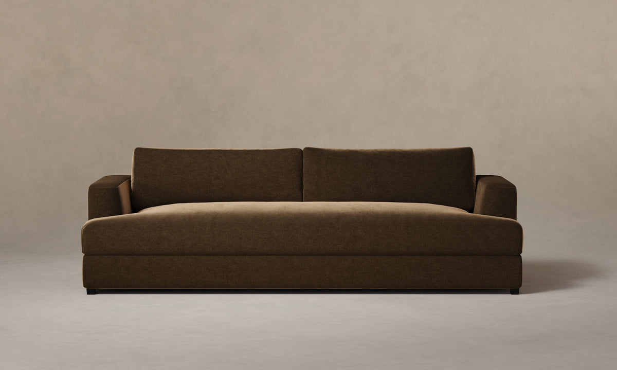 The Varick Sofa - Performance Velvet Bark