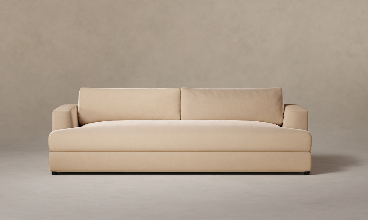The Varick Sofa - Performance Velvet Butter