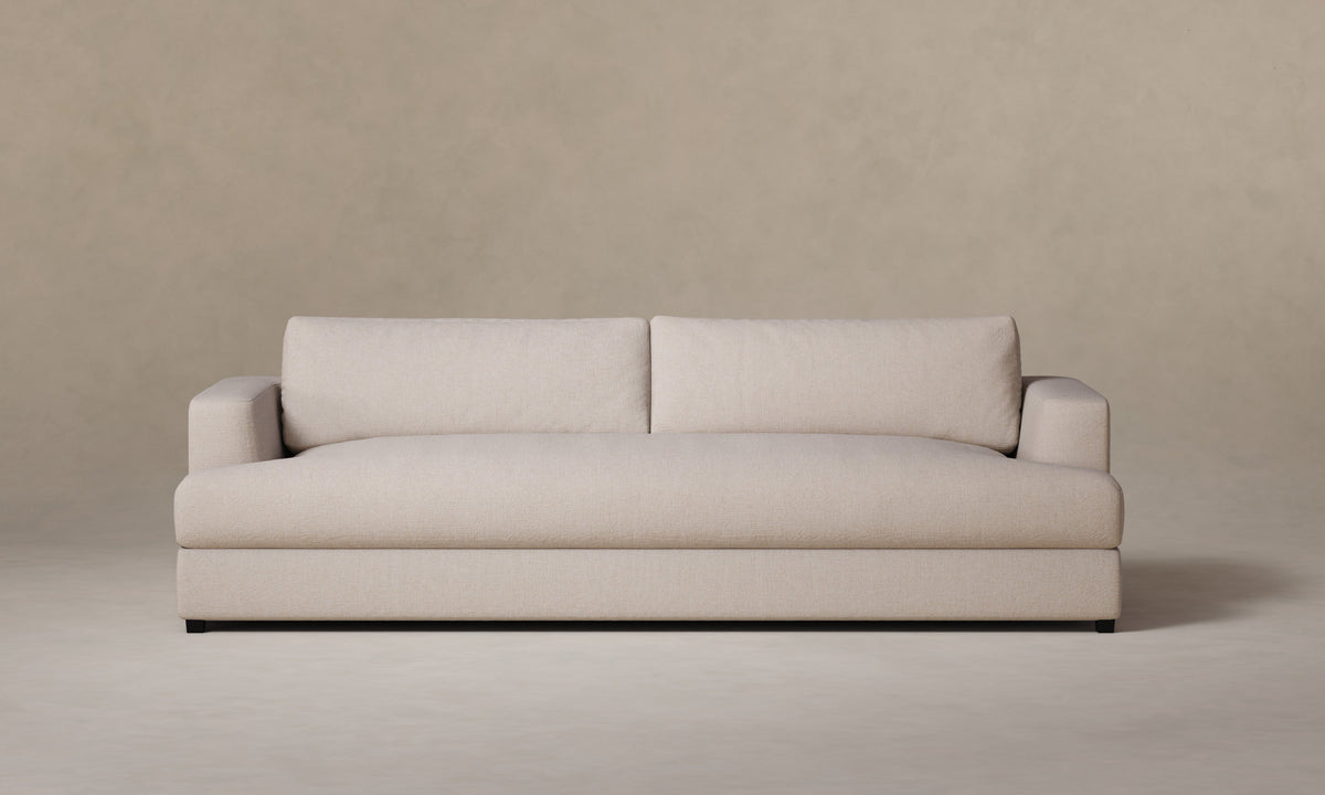 The Varick Sofa - Performance Linen Weave Beige