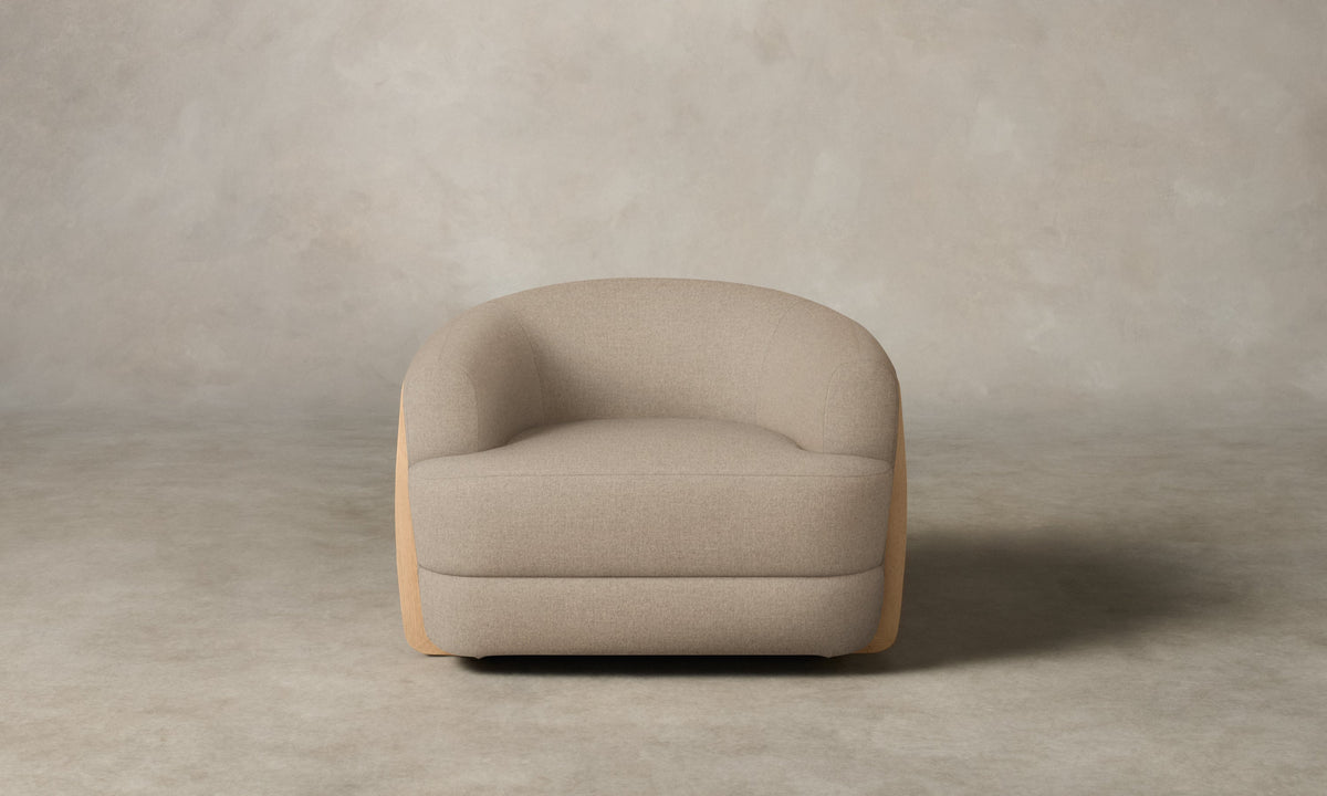 The Vera Chair - Italian Brushed Wool Fox