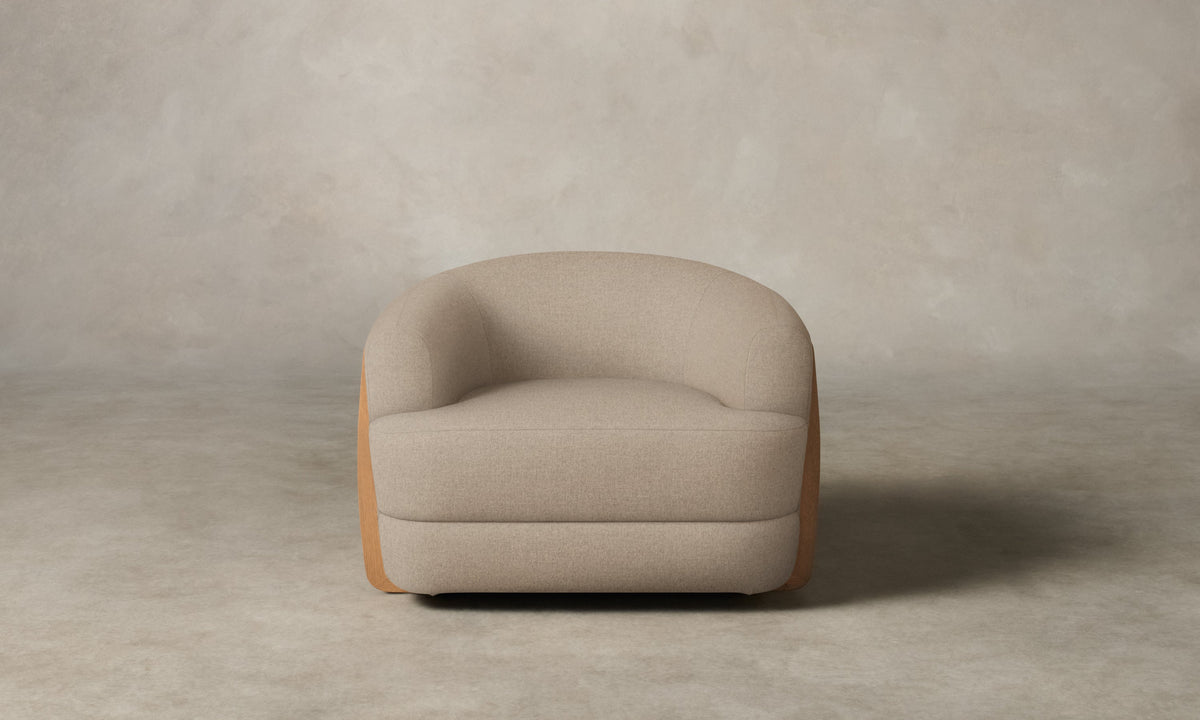 The Vera Chair - Italian Brushed Wool Fox