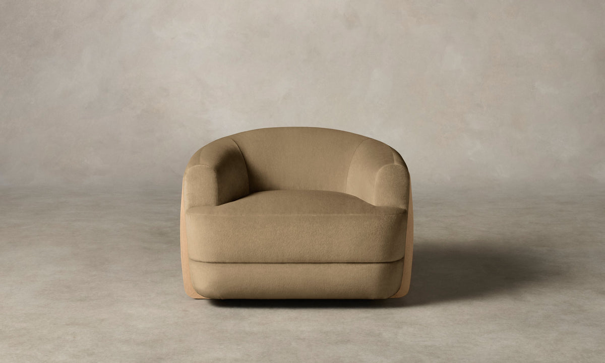 The Vera Chair - Mohair Almond