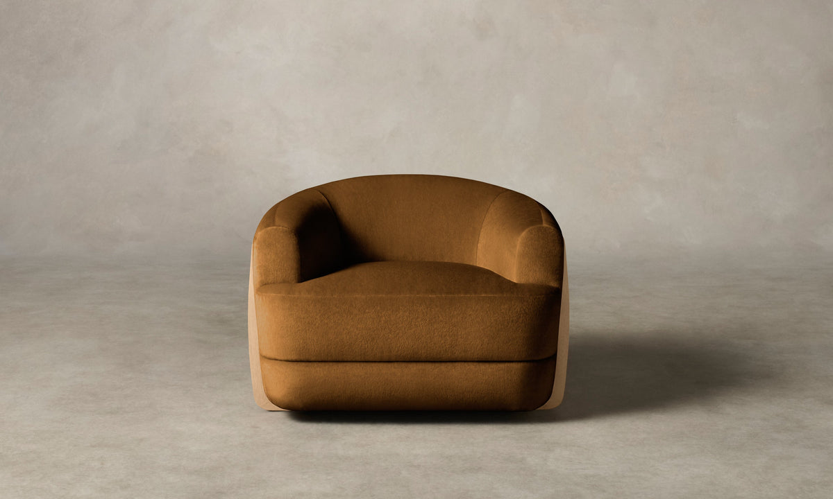 The Vera Chair - Mohair Brown Sugar