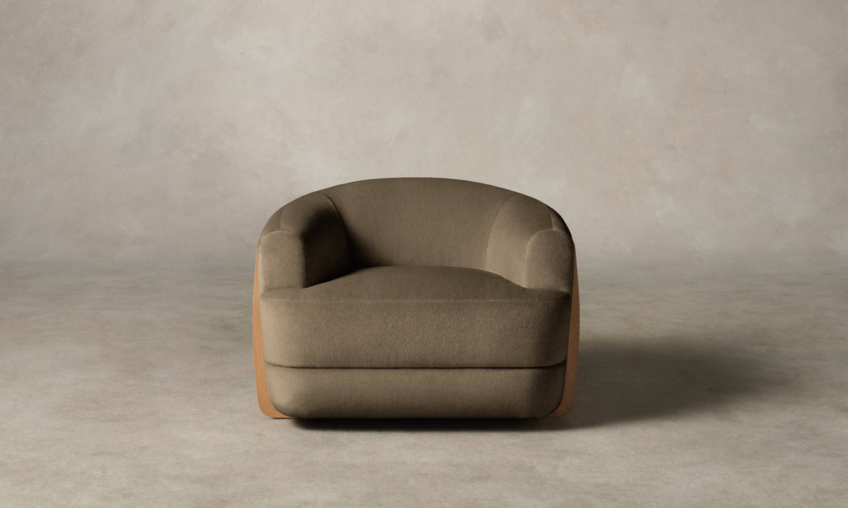 The Vera Chair - Mohair Mink
