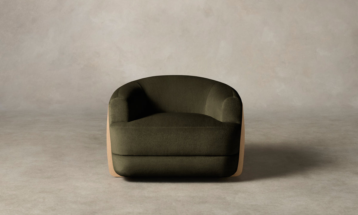 The Vera Chair - Mohair Moss