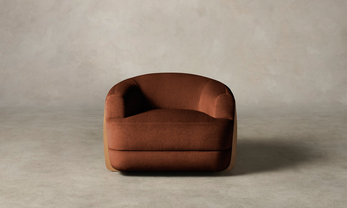 The Vera Chair - Mohair Spice
