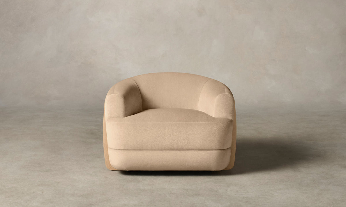 The Vera Chair - Performance Velvet Butter