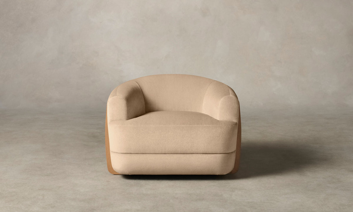 The Vera Chair - Performance Velvet Butter