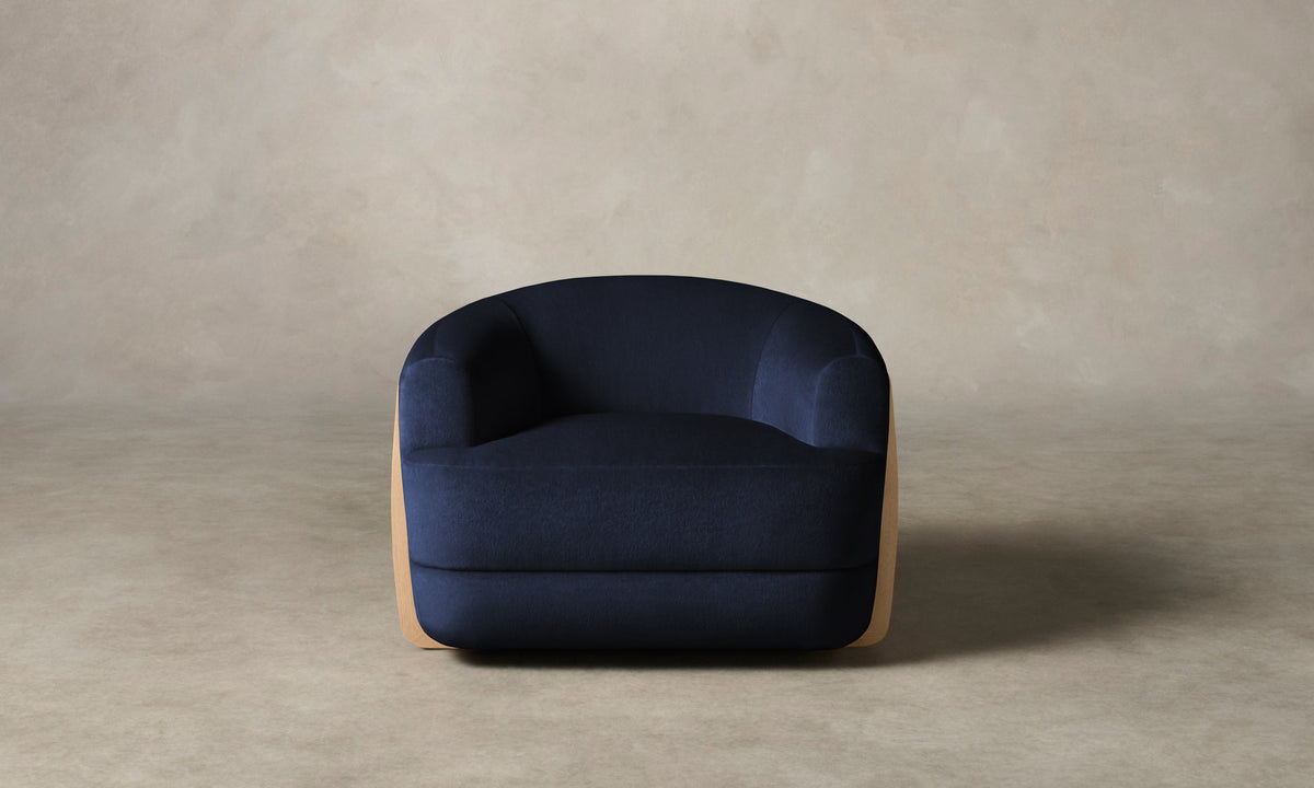 The Vera Chair - Performance Velvet Midnight