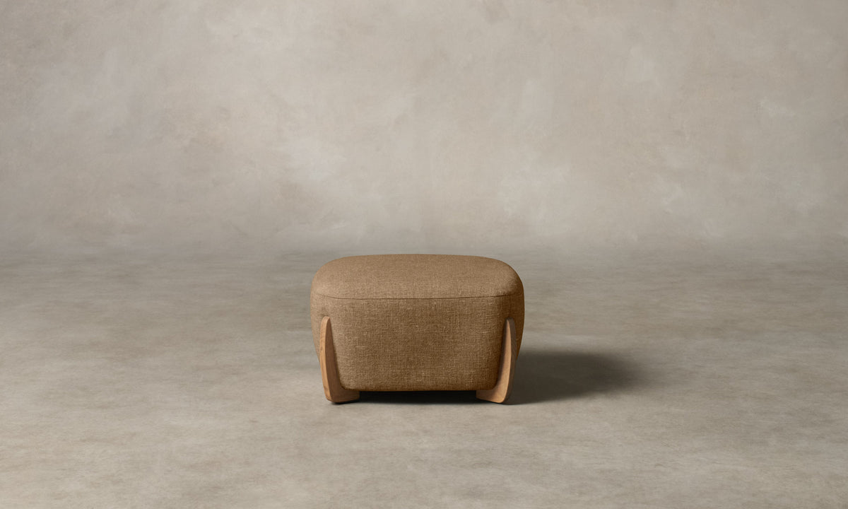 The Vera Ottoman - Heritage Belgian Linen Chai