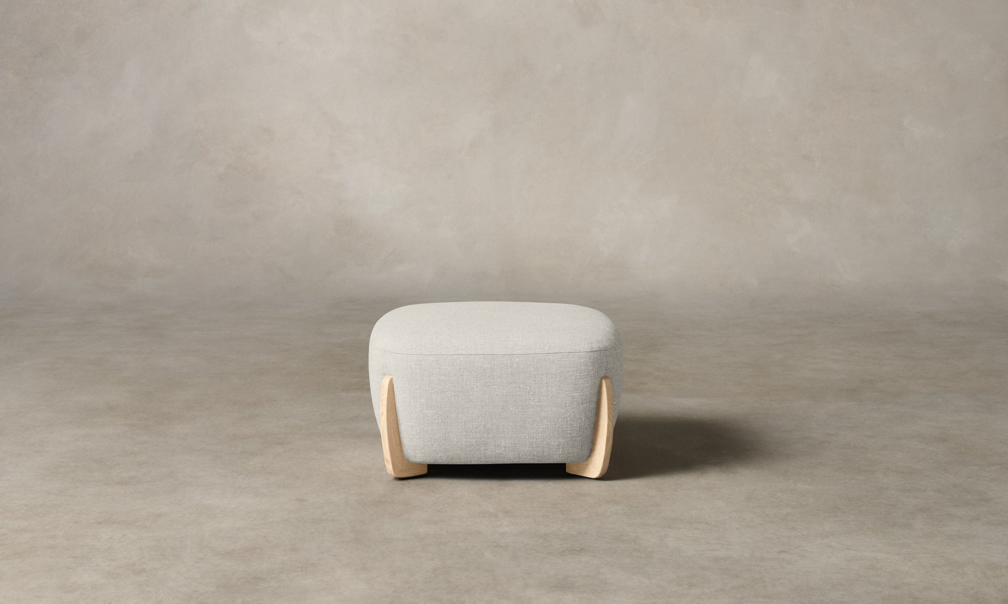 The Vera Ottoman - Heritage Belgian Linen Summit